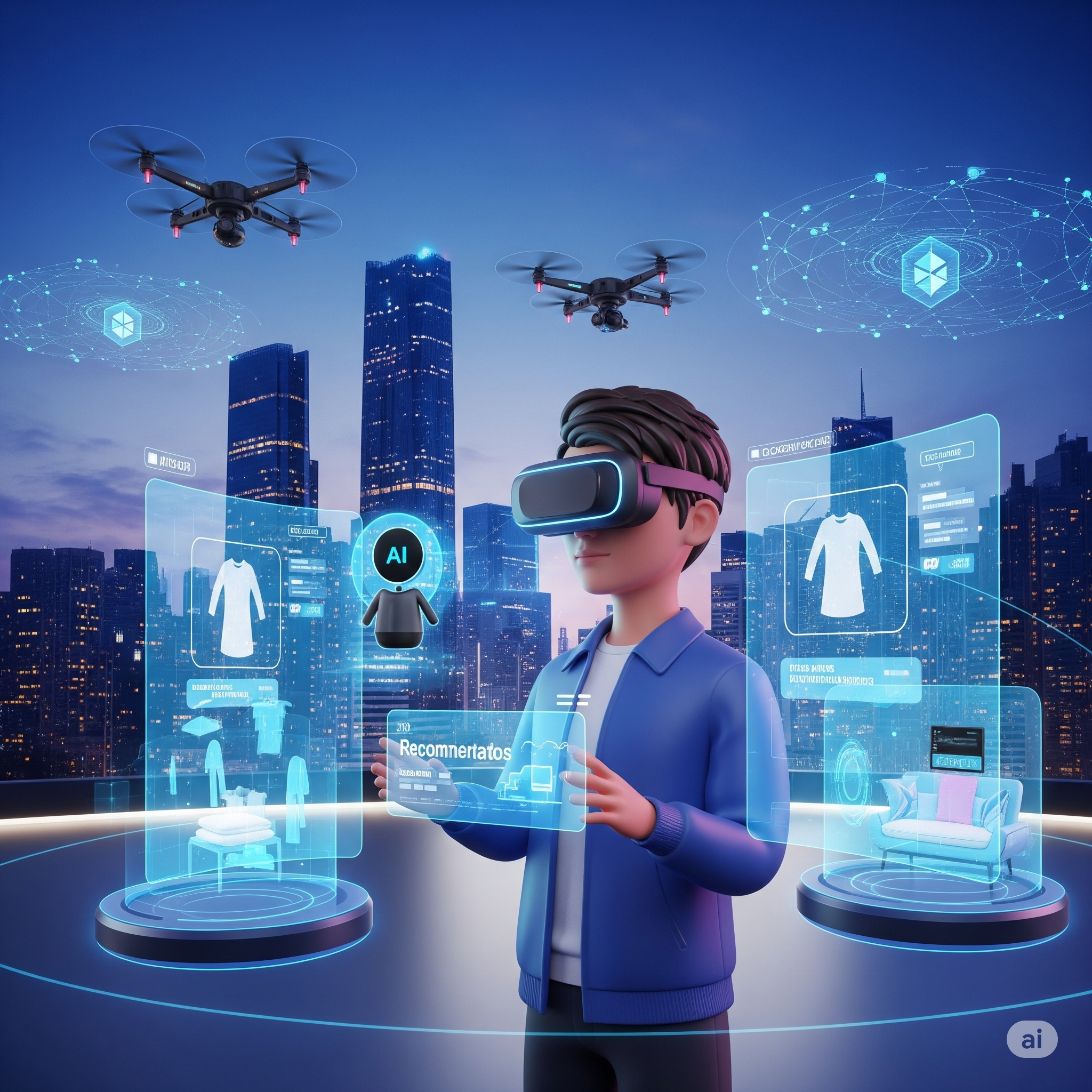 העתיד של ה – e-commerce הגלובלי עד שנת 2050 ( מסחר אלקטרוני )